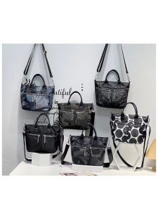 Fashionable Casual Commuter Nylon Crossbody Bag Womens Handbag Stylish Simple Korean Version Soft Zipper Soft Shoulder Bag