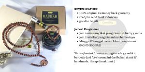 Quraisy Kaukah Tasbih Kaokah Asli 100 Kokka Arab Ori 8mm Bersertifikat Original Free Parfvm Dan Gelang Kayu Kokah
