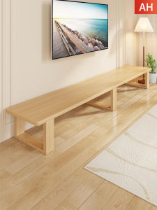 WUBUWEI | Space-saving Solid Wood TV Stand