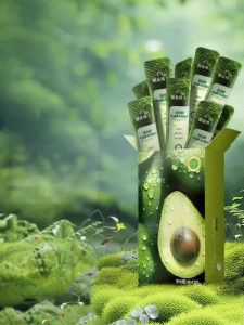 BAIRUXUE | Composite Acid Bubble Blackhead Cleansing Avocado Deep Cleansing Mask