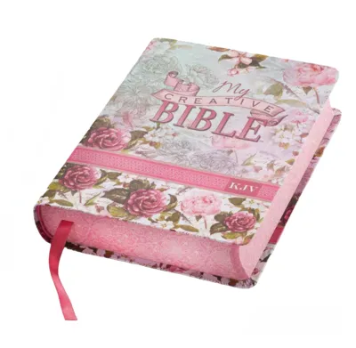 My Creative Bible - Silky Floral Flexcover Journaling Bible (KJV)
