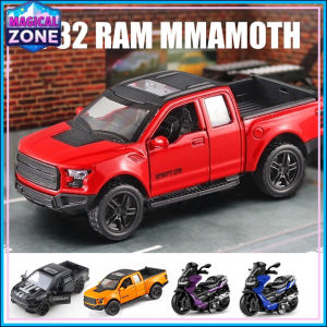 1:36 Alloy Model Toy Car Pickup Toy Car Miniature Diecast Metal Off Road Vehicle Model Pull Back Sound Light Collection Gift Boy