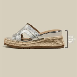 XIANNIWEI | Heeled Platform Flip-Flops