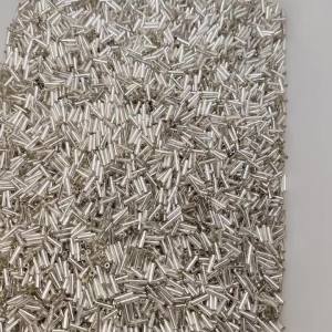 Tube Glass AB Plated Rice Loose Beads 4x1/6x1mm For Jewelry Making DIY Bracelets Necklaces Handmade Accessories Craft Supplies