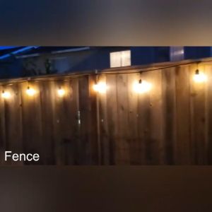 đèn thủy tinh vonfram dây đèn cổ tích đèn sân vườn ngoài trời Châu Âu cắm đèn hình cầu đèn trang trí