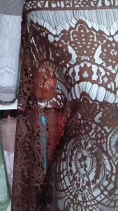 kain brukat semi francis isi 25 meter bahan kebaya brokat