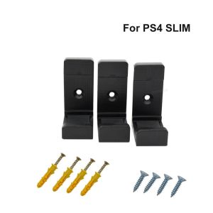 3PCS Wall Mount For PS4 Video Game Console Hanging Host Rack Hook Wall Bracket Holder Bracket For PS4 Pro/Slim Accessories
