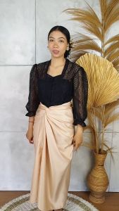 Rok Lilit Satin Bawahan Berkebaya Modern Bali Murah