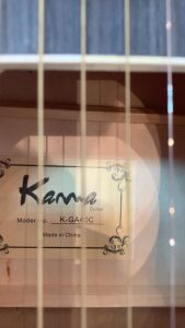 กีต้าร์โปร่ง undakama Dargu GA40C มีบริการ Setup แบบช่างซ่อมกีต้าร์