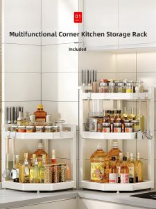 ZHIFAN | Corner Multi-Layer Kitchen Shelf for Spices and Condiments
