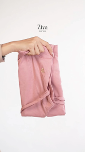 Daffi Hijab - Ziva Series Jilbab Instan Jersey Rayon Viscose Premium Non Ped Terbaru Tali Aktif