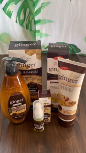 Merry Sun Hair Shampoo Ginger | Shampoo and Conditioner | Hair Tonic Hair Spray
