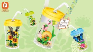 Forange Assembly Insects Building Blocks FC8320-8323 Children Eduaction Hobby Collection *READY STOCK*