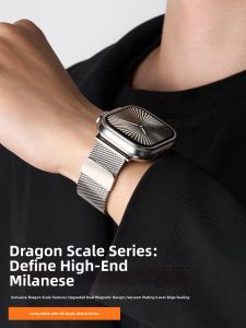 CRAFTSMAN DAI | Dragon Scale Milanese Magnetic Strap
