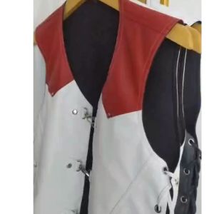 Rompi Kulit Bikers Motor Touring Cod Gratis Ongkir - Jaket Semi Kulit Lembut dan Tebal - Bahan Vienna A Import Korea - Waterproof 95% - Size M/L/XL (IMPORT)