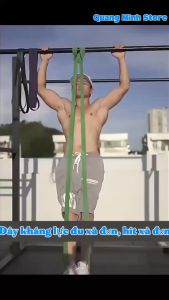 Dây kháng lực mức tạ cao hổ trợ đu xà đơn lên xà đơn tạo lực kéo lực cản tập gym tập thể lực nam nữ WP