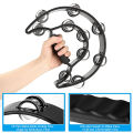 Drum Tamborin Perkusi Rebana Musik Setengah Bulan Ganda Tahan Lama Alat Musik Tamborin Tambourine Double Ring Kecrekan Tamborine Speeds COD. 