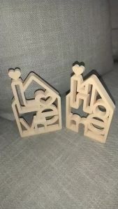 home love decor on door or table