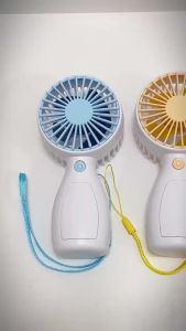 {cod} Mini Portable Fan / Kipas Angin Mini Genggam Cute plus tali multifungsi