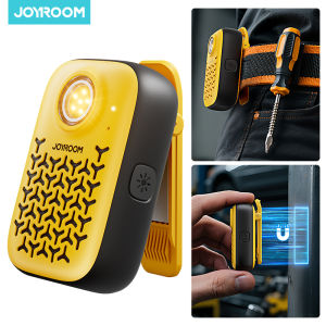 Joyroom Magnetic Bluetooth 5.4 Speakers Wearable Clip-On Wireless Waterproof Speaker with Light Clean Sound/ENC Built-in Mic