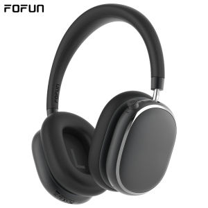 ortizan | ANC Wireless Bluetooth Over Ear Headphones with Active Noise Cancelling Hi-Res Audio Low Latency for Airplane Travel Comfort