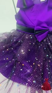 Comel Kids Princess Elegant Ball Gown Tulle Flower Girl Princess Dress 儿童晚装
