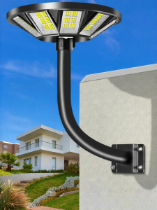 Solar Motion Sensor Outdoor UFO Light