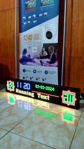 JWS (Jam Waktu Sholat) RGB fullcolour P5&P10 1meter