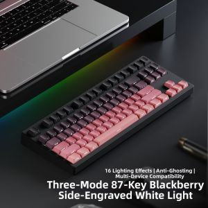 EWEADN | Wireless Mechanical Keyboard and Mouse Set Three Mode