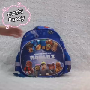 Tas Ransel Roblox dan Minecraft / Tas Sekolah Anak PAUD motif Minecraft dan Roblox / Sekolah Ransel Minecraft dan Roblox