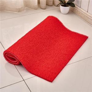 Modern Simple Style Outdoor Indoor Door Mat Plastic Fiber Circle Door Rug Non-Slip Floor Carpet for Home Entrance Hall