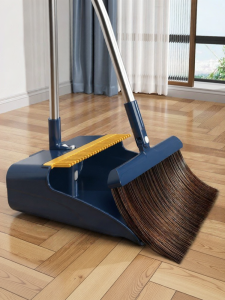 HS | No Hair Sticking Broom and Dustpan Set