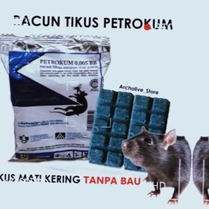 RACUN TIKUS Petrokum Sangat Ampuh Basmi Tikus Langsung Mati Kering Original Bergaransi