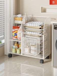 MUGG | Wheeled Divided Laundry Basket Home Use