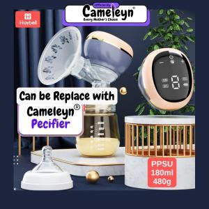 HoyBell Electric Breast Pump with Bottle Feeding Pam Susu Feeding Bottle Pump Pam Susu pecifier puting untuk ibu