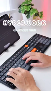 Bàn phím không dây HyperWork SilentKey TS01 - Bảo Hành 12 Tháng