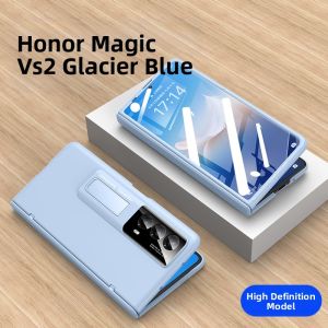 Ultra-Thin Full-Coverage Foldable Screen Protection Case for Honor MagicV2 Phone Huawei Magic V2 Premium Edition YL Protective Cover