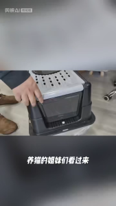 PREMIUM Stainless Steel Enclosed Cat Litter Box  Large Closed Cat Litter Container  Stainless Steel Cat Toilet