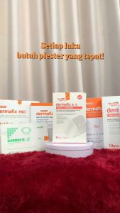 Onemed Dermafix Non Woven 5x7cm /5 Plaster Absorben Pad Plester Penutup Penyerap Luka 5 x 7 cm Isi 5 Pcs