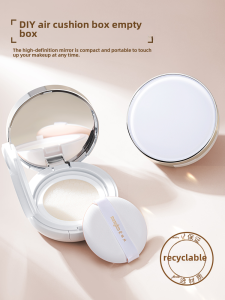 Portable DIY Air Cushion Box Universal Sponge Powder Foundation Base Liquid Empty Box Beauty Tools Crafting Essential