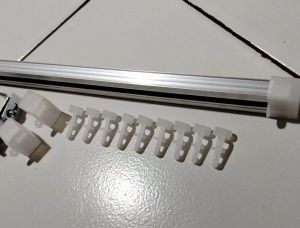 Batang gordeng full set murah Model Kotak Bahan Aluminium