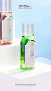 Jglow skincare Toner Acne mist yang bagus untuk mengoptimalkan pembersihan kulit berminyak mengandung ekstrak tanaman teh - isi 100 ml