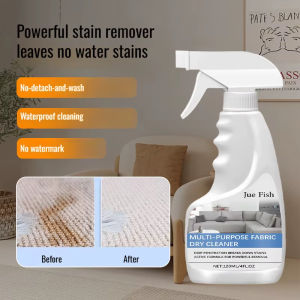 Powerful Fabric Cleaner Spray Stubborn Stain Remover Easily Decontamination for Household Couch Mattress Carpet Sofa Dry Cleaner