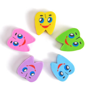 50pcs Molar Shaped Rubber Erasers Dentist Gift Cute Tooth Shape Dental Clinic Rubber Gift Suitable for Children and Students