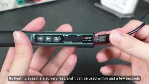 ANENG | ANENG Smart Digital Electric Soldering Iron 100W Rechargeable 100~450°C Adjustable Temperature T12 Soldering Tips Repair Tools