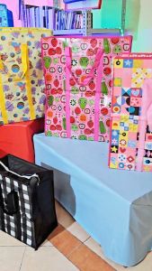 SOS Hand Bag Karung Miring 30x20x12/Goodie Bag/Tas Tenteng/Tas Karung