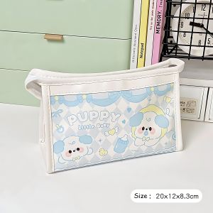 Trendy Panda Stationery Storage Case with Large Capacity and Fun Design SN259