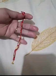 Womens Lucky Handmade Coins Red String Bracelet Wealth Attraction Red Rope Blessing Red Bracelet Protection Red String