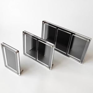 Takara Tomy | 1-Slot Graded Card Stand Black Acrylic Display Holder for PTCG Rating Card Pokemon Yu-Gi-Oh Trading Cards Crystal Clear Edges