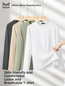 MiiOW | Áo Thun Tay Dài Chống Khuẩn Modal Thoáng Khí